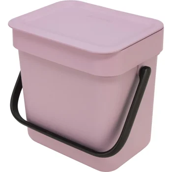 Мусорное ведро Brabantia Sort & Go 3 л, розовое