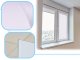 Self-Adhesive Frosted Matte Privacy Window Film Roll 1.22x50m