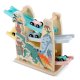 Деревянная горка-трек с машинками Ricokids RK-867 Динозавр