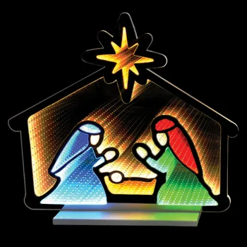 Ziemassvētku silīte 3D LED dekorācija 40x38cm (279 LED)
