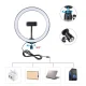 Puluz Кольцо Освещения с Штативом 1.1 м + LED RGBW | LED RGB Vlogging Ring Photo Video Light...