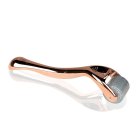 Derma Roller Face and Body Massager Needle Mesotherapy 1mm, Rose Gold