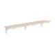 Maclean MC-129 WD Saliekams plaukts / virsma, 100x20cm, 50kg, gaišs koks