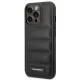 Karl Lagerfeld Puffy Elongated Logo vāciņš iPhone 14 Pro Max, melns