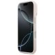 Guess Grained Big 4G & Stand Camera maciņš priekš iPhone 17 Pro – rozā | Camera Cover