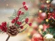 Новогодняя настольная композиция 28 см