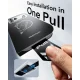 Aizsargstikls ESR UltraFit Classic, iPhone 18 Pro Max / 17 Pro Max, 2 gab., melns