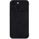 Nillkin Qin Leather Pro vāciņš iPhone 14 Max ar kameras aizsargu, melns apvalks vāku | Case Camera Cover Holster...