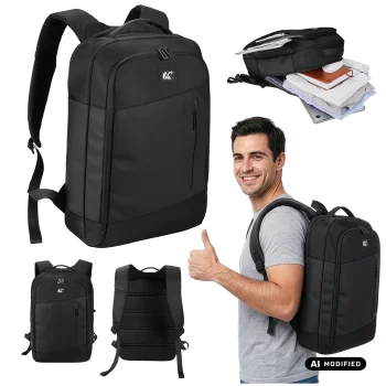Klēpjdatora mugursoma NanoRS RS204 B 15.6", melna