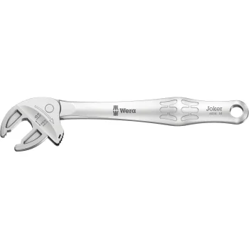 Wera 6004 Joker M Self-Setting Open-End Spanner, 13–16 mm, Silver