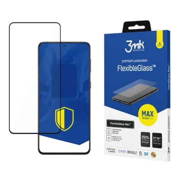 Гибридное стекло 3mk FlexibleGlass Max™ для Samsung Galaxy S21 5G, черное