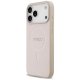 Guess iPhone 17 Pro Max vāciņš Saffiano Classic Logo MagSafe, rozā