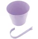 Balkona puķu pods ar āķi AG691J, violets
