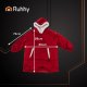 Плед-толстовка с капюшоном Ruhhy XXL, красный