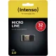 USB-флешка Intenso Micro Line 32 ГБ USB 2.0, черная