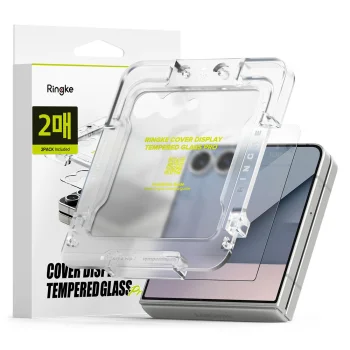 Ringke Cover Display aizsargstikls Samsung Galaxy Z Flip 7, 2 gab., caurspīdīgs
