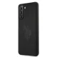 Samsung Galaxy S21+ Plus (SM-G996B) US Polo Silicone On Tone Case Cover (USHCS21MSLHRTBK), Black | Telefona Maciņš...
