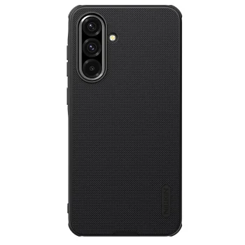 Nillkin Super Frosted Shield Pro Magnetic maciņš Samsung Galaxy A36 5G - melns | Phone Case Cover Black