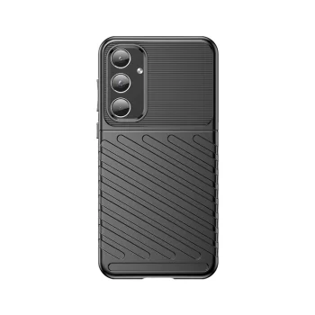 Samsung Galaxy A55 ( SM-A556B/DS ) Thunder Series TPU Cover Case, Black | Telefona Macņš Vāciņš Apvalks Maks...