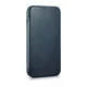 iCarer Oil Wax atverams ādas vāciņš iPhone 14 Plus ar MagSafe, zils (AKI14220707-BU)