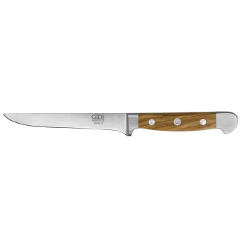 Güde Alpha Olive Boning Knife 13 cm with Olive Wood Handle