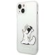 Karl Lagerfeld Choupette Fun vāciņš iPhone 14 Plus 6.7\" Transparent