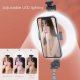 Штатив с Освещением Кольцо и Bluetooth Пультом + LED (P40D-3) | LED Selfie Ring Desktop...