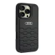 Audi Synthetic Leather Case for iPhone 16 Pro, Black