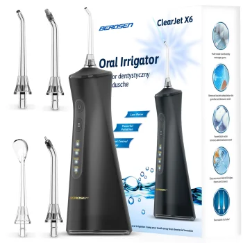 Беспроводной ирригатор для полости рта Berdsen Clearjet X6