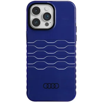Audi iPhone 14 Pro Max Case IML MagSafe, Blue