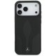 Mercedes iPhone 17 Pro Max vāciņš Leather The Move MagSafe, melns