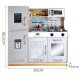 Kruzzel 22115 Kids Wooden Toy Kitchen