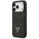 Guess 4G Double Card Triangle vāciņš iPhone 17 Pro – melns | Phone Case Cover