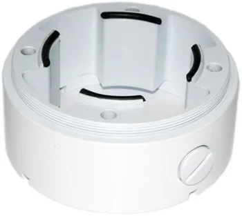 Padziļināta montāžas pamatne kupola kamerām J06, 120 mm, balta