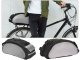 Large Bicycle Carrier Bag, 13L, Black/Grey