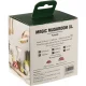 Virtuves piltuve OTOTO Magic Mushroom XL, sarkana / balta