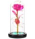 Mūžīgā roze LED stikla kupolā, rozā krāsā | Eternal Rose in Glass