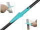 Window Cleaning Squeegee with Microfiber, Adjustable 160cm 2in1