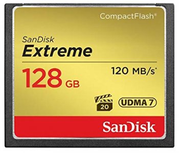 Sandisk Extreme CF 128GB 120MB/s UDMA7 SDCFXSB-128G-G46