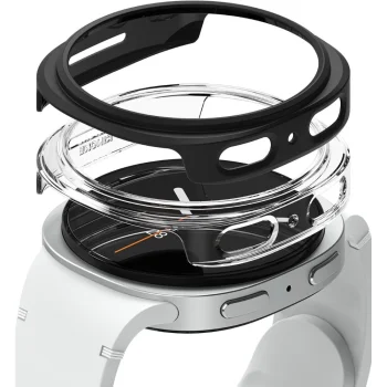 Ringke Slim vāciņi (2 gab.) Samsung Galaxy Watch 8 40mm Caurspīdīgs/Melns