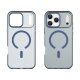 Magnetic Abrasive iPhone 17 Pro Case with MagSafe, Matte Blue