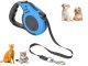 Retractable Dog Leash with Lock 5m / 15kg, Blue
