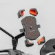 Rockbros HW-117 telefona turētājs stūrei, melns/oranžs