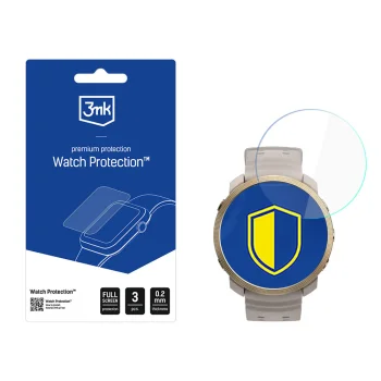 3mk Watch Protection FlexibleGlass hibrīda aizsargstikls Polar Vantage M3, 3 gab.