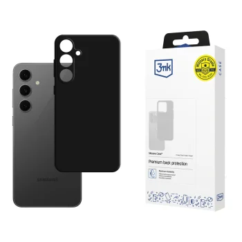 Чехол 3Mk Protection Silicone Case для Samsung Galaxy S24 FE, черный