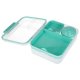 Divided Lunch Box, 2200ml, Mint
