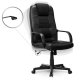 Ergonomisks biroja krēsls Sofotel 518B ar mikrotīklu, melns