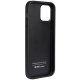 Чехол Audi Synthetic Leather для iPhone 12 / 12 Pro черный