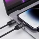 Tech-Protect UltraBoost магнитный кабель 2 в 1 USB-C - Lightning / PD 27W 3A 2m черный