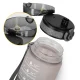 4FIZJO Tritan Motivational Sports Water Bottle 500 ml, Grey